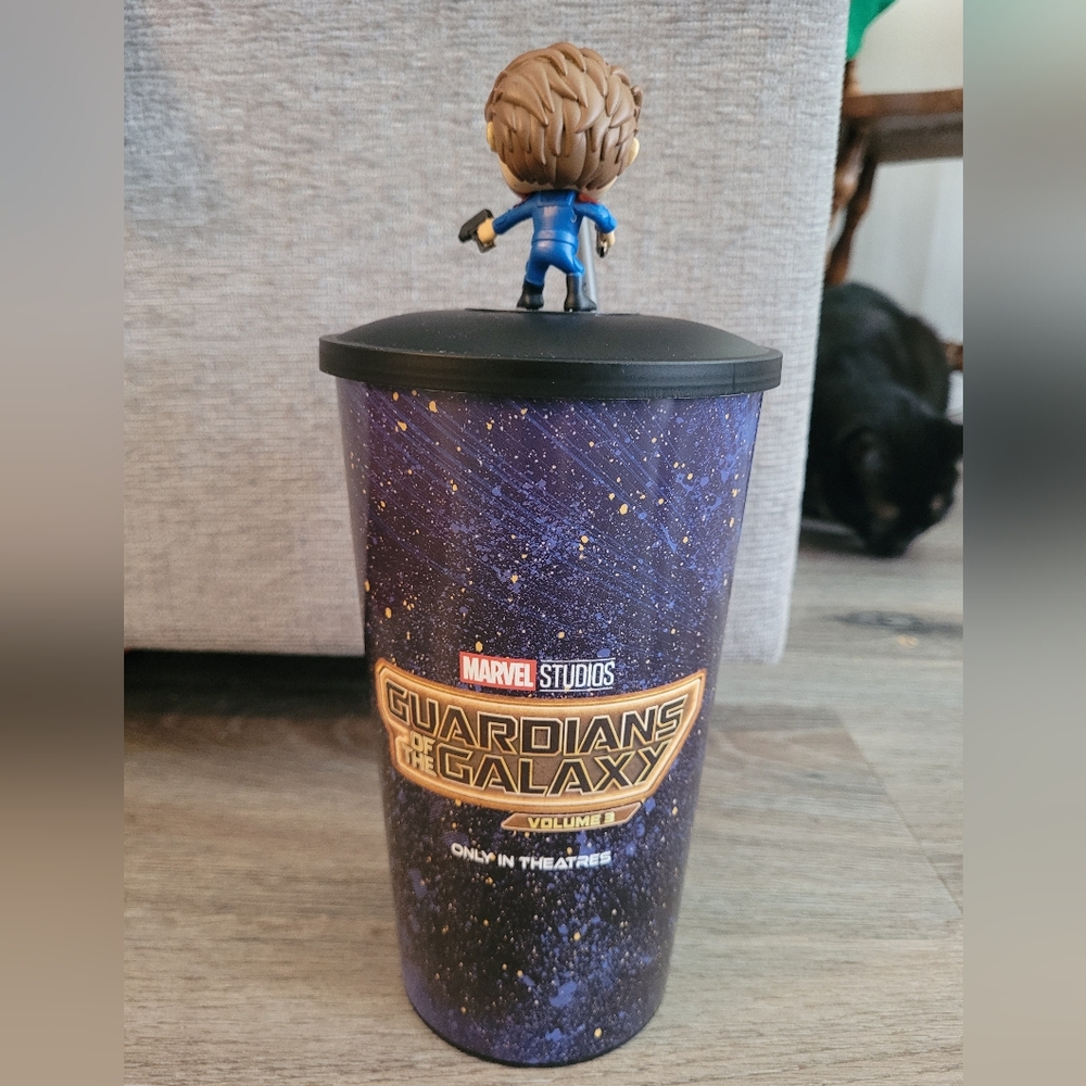 Guardians of the Galaxy Vol. 3 Star-Lord Topper Tumbler with Straw - Picture 5 of 15